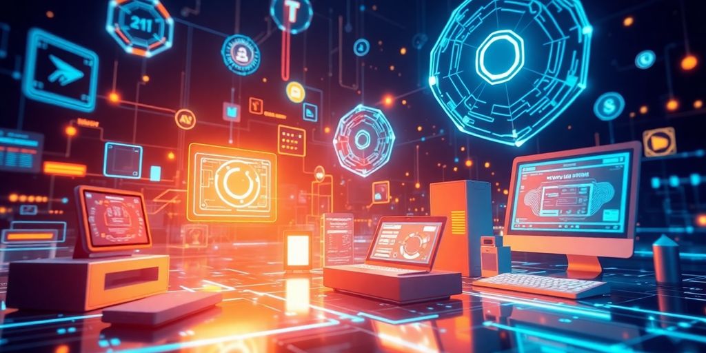 AI digital products creating future technology.