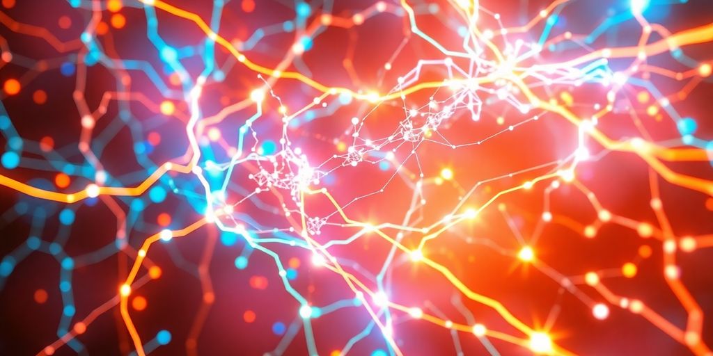 AI brain powering upward growth for marketing.